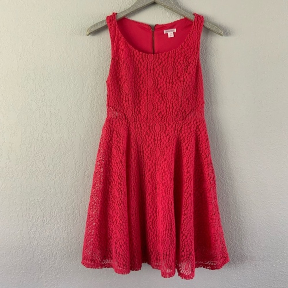 Xhilaration Red Skater Dress